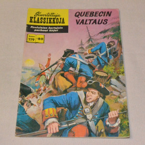 Kuvitettuja klassikkoja 119 Quebecin valtaus